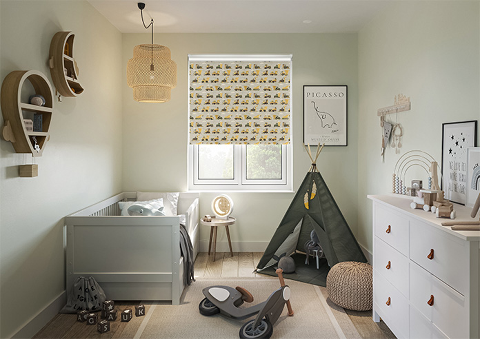 Construction Crew, Tarmac - Twist&Fit Roller Blind - Image 8